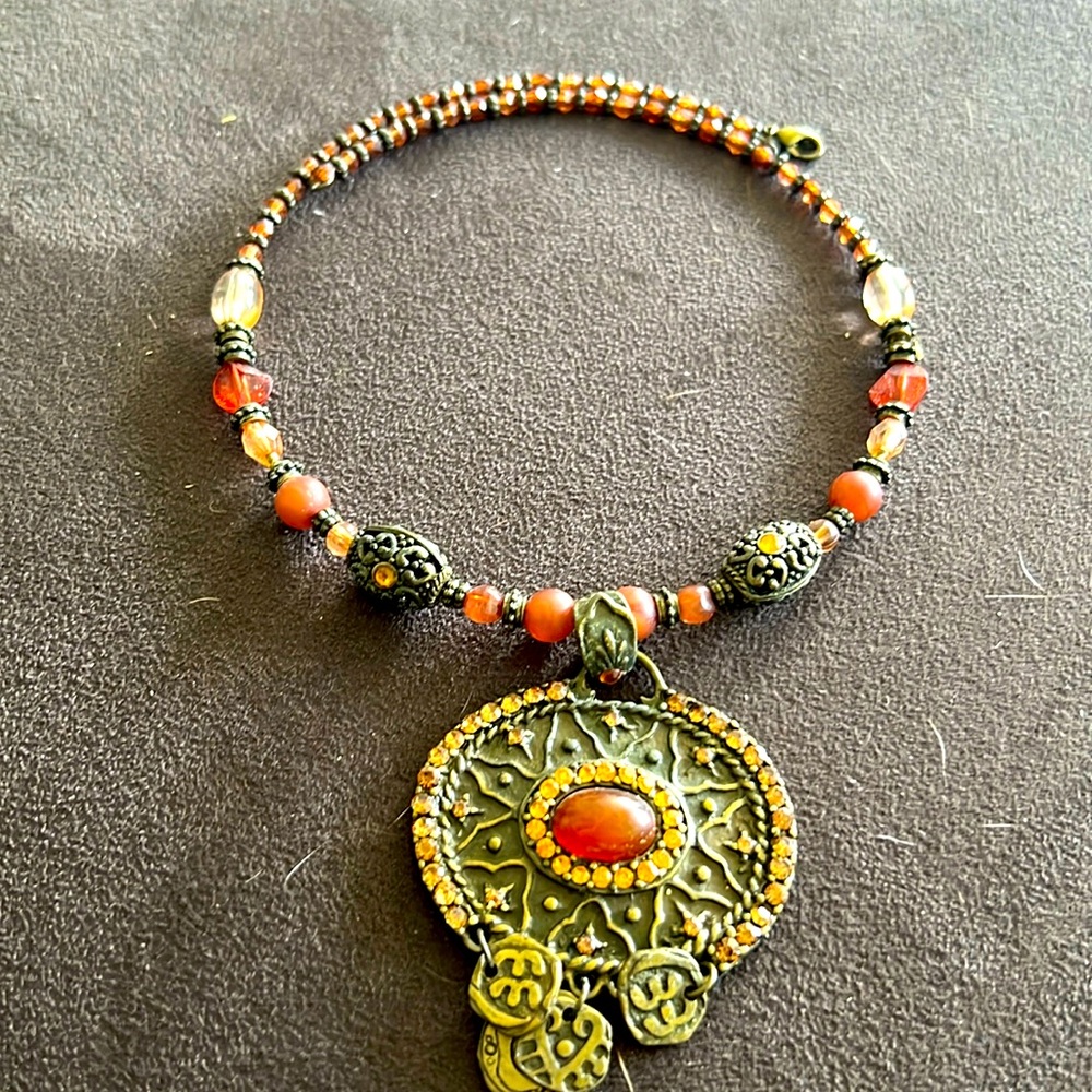 Beaded Collar Necklace